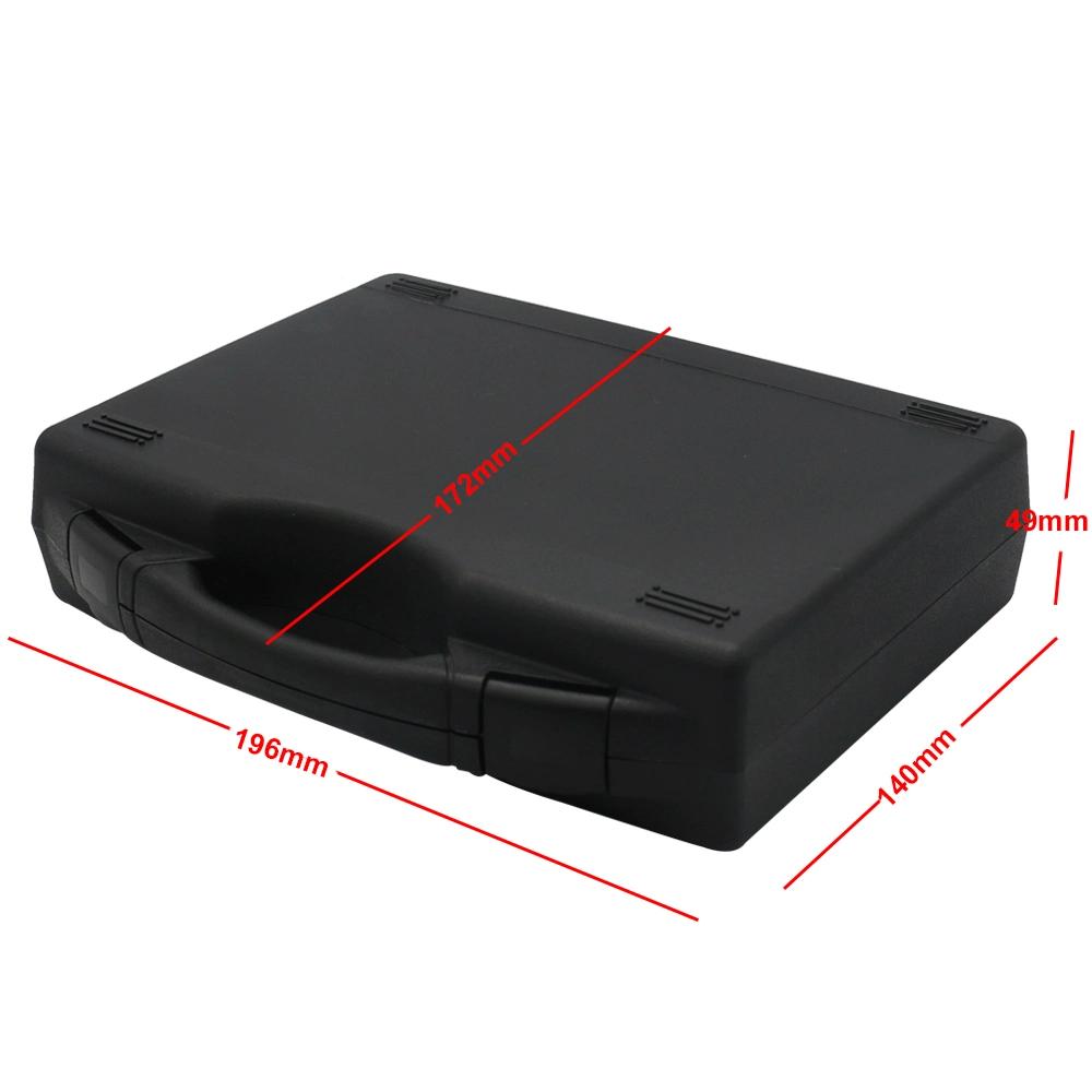 Lightweight Plastic Tool Case with Pre-Cut Foam for Medical Device