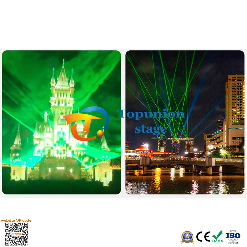 IP65 Multi Color Animation Northern Laser Lights Time Tunnel Music Festival Show Equipment