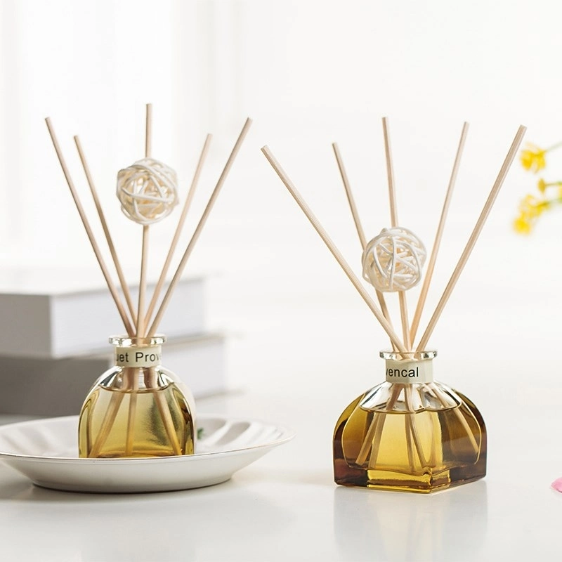 Accesorios para aromaterapia sin llamas Amber Empty Luxury Reed Oil Diffuser Bottles Difusor de perfume Mayorista/Proveedor