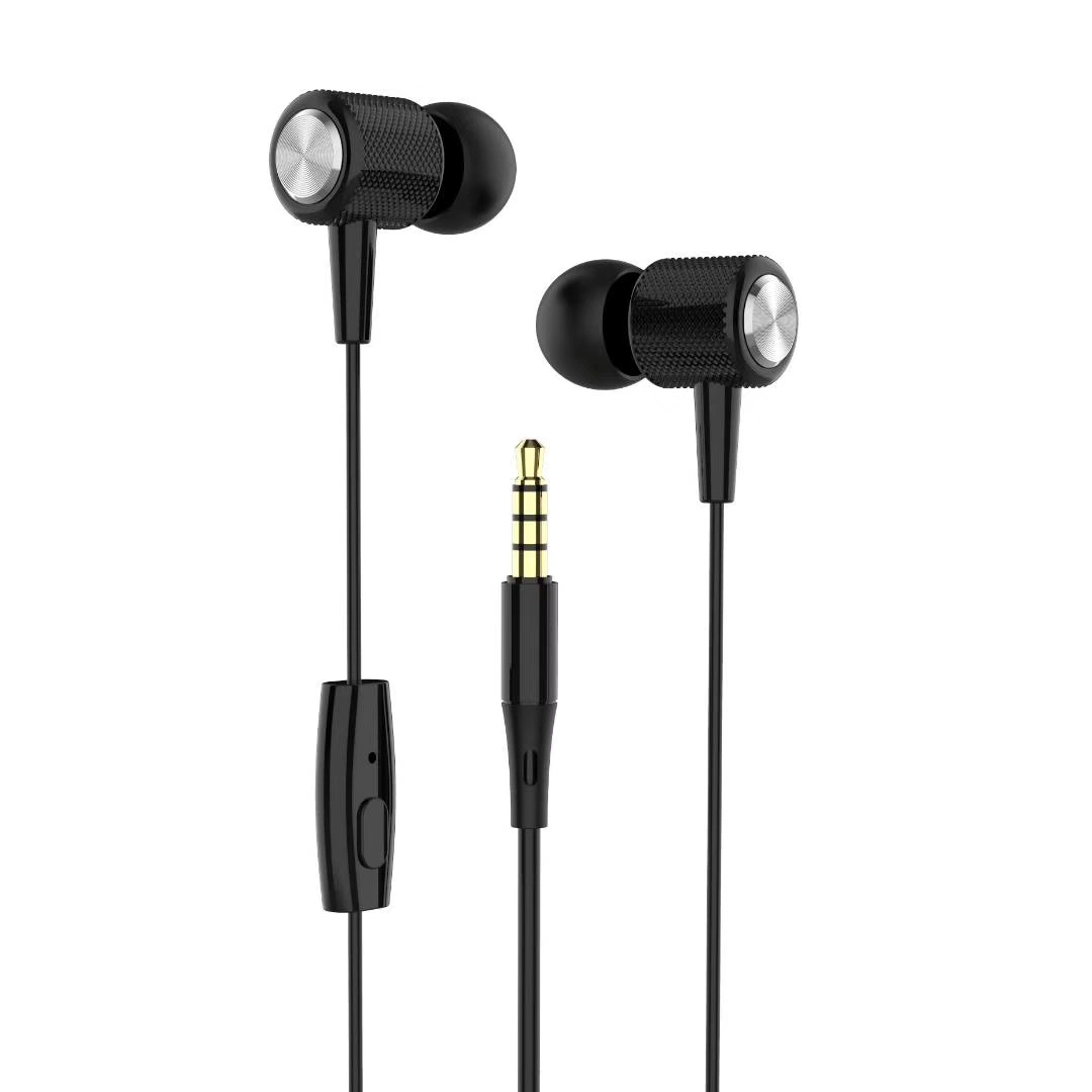 in Ear Style Super Powerful Bass Sport Earphone Earbud Headphone Headset with Mic for All 3.5mm Available Devices