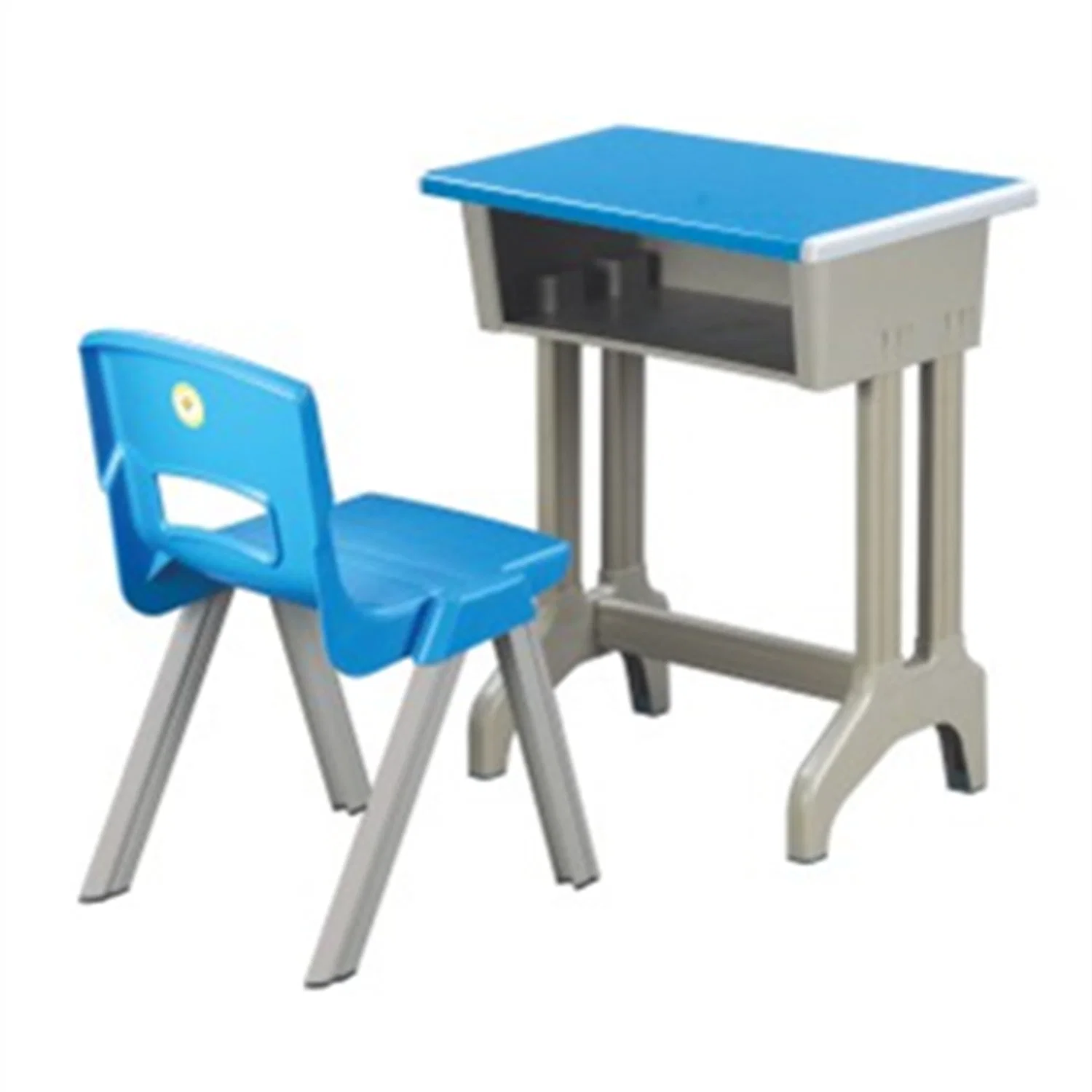 School Children's Single Desk Plastic Steel Children's Primary School Supplies