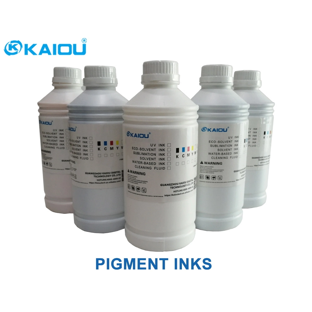 Factory High Precision High Quality Pigment Inks Cmykw for All Kind of Dtf Printing Solution