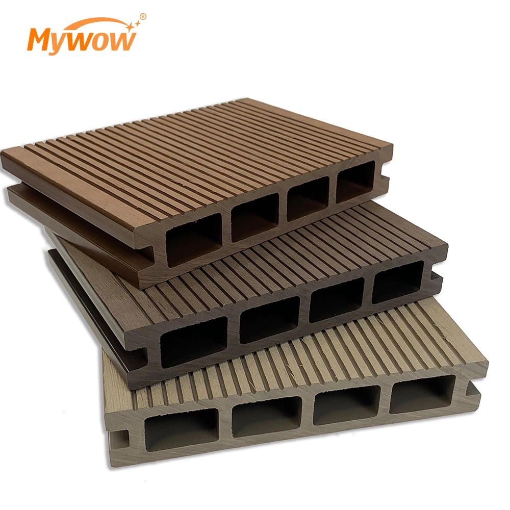 Moderne Holz Kunststoff Composite Co-Extrusion Decking WPC Bodenbelag Outdoor-Deck