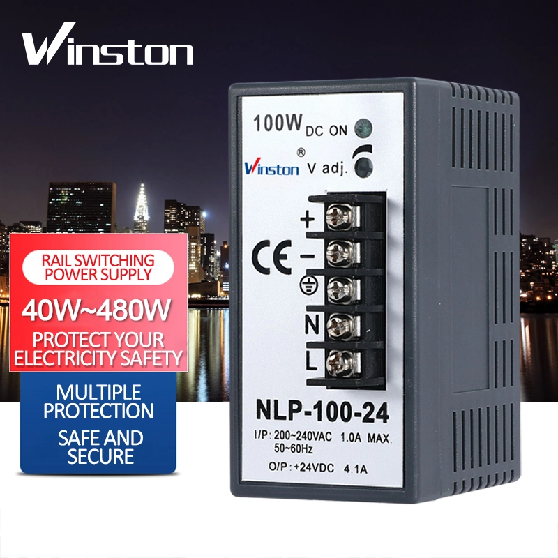 CE Nlp-100 12V 24V 4.1A 6.3A SMPS Switching Power Supply