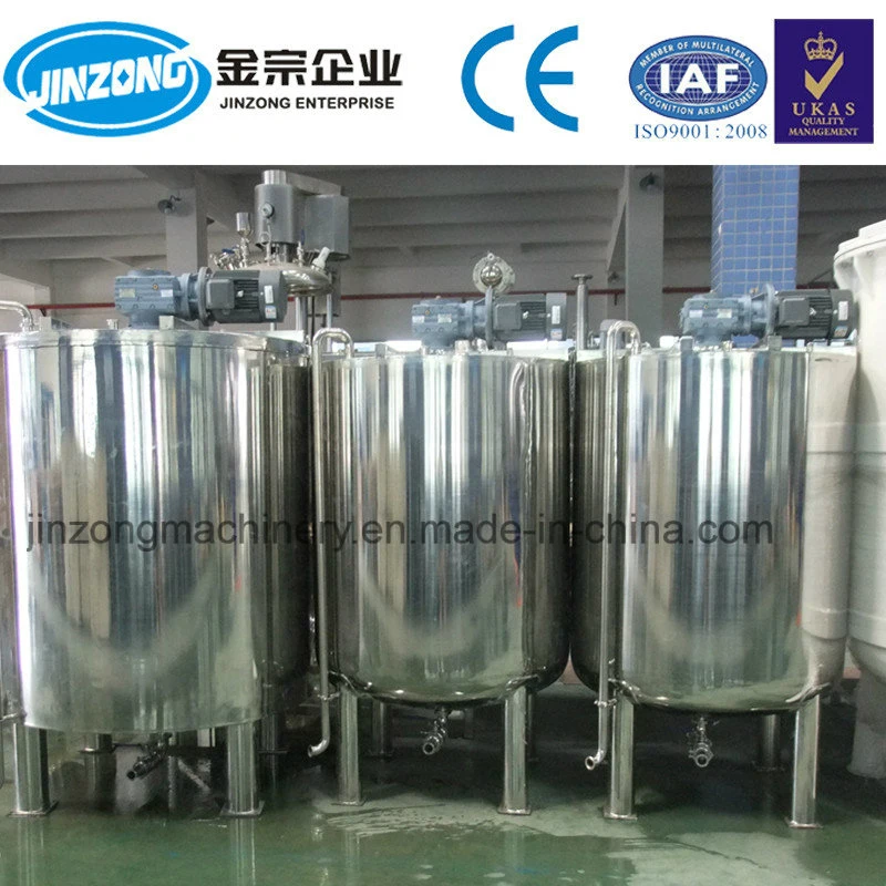 Stainless Steel Liquid and Powder Mixing Tank Machinery Plant Mixer Blender