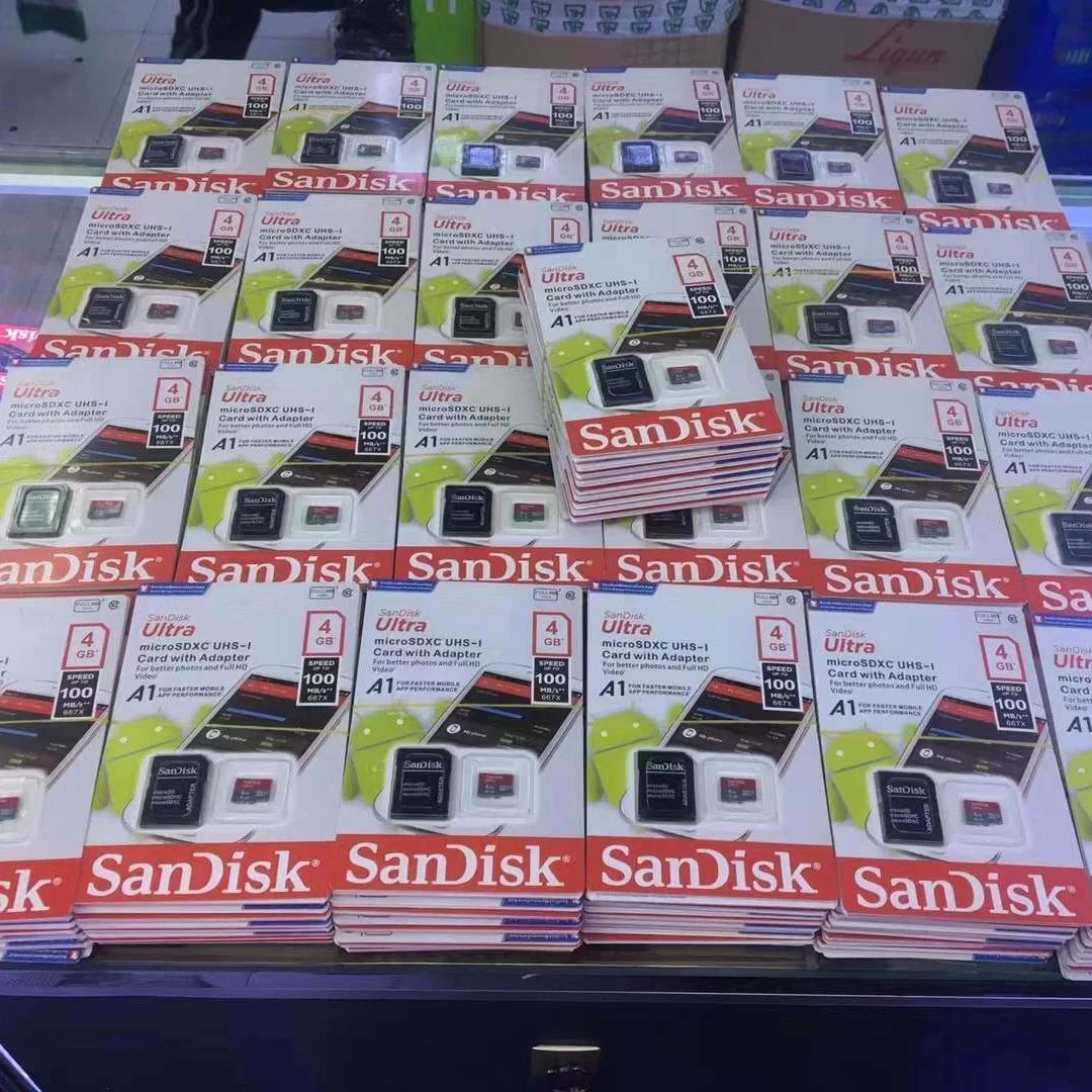 Usine de ventes directes de la carte mémoire 8g 16G TF carte de téléphone mobile 32 g 128 g 64 g de la caméra de surveillance de l'enregistreur de conduite 4G