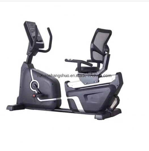 Gym Fitness Cardio máquina comercial Control magnético ejercicio bicicleta reclinada bicicleta horizontal