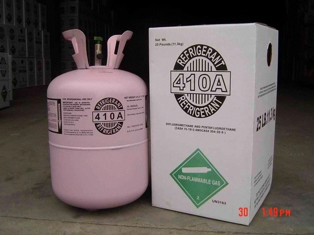 Non-Flammable Gas Refrigerante R-410A 11.3kg/Cyl
