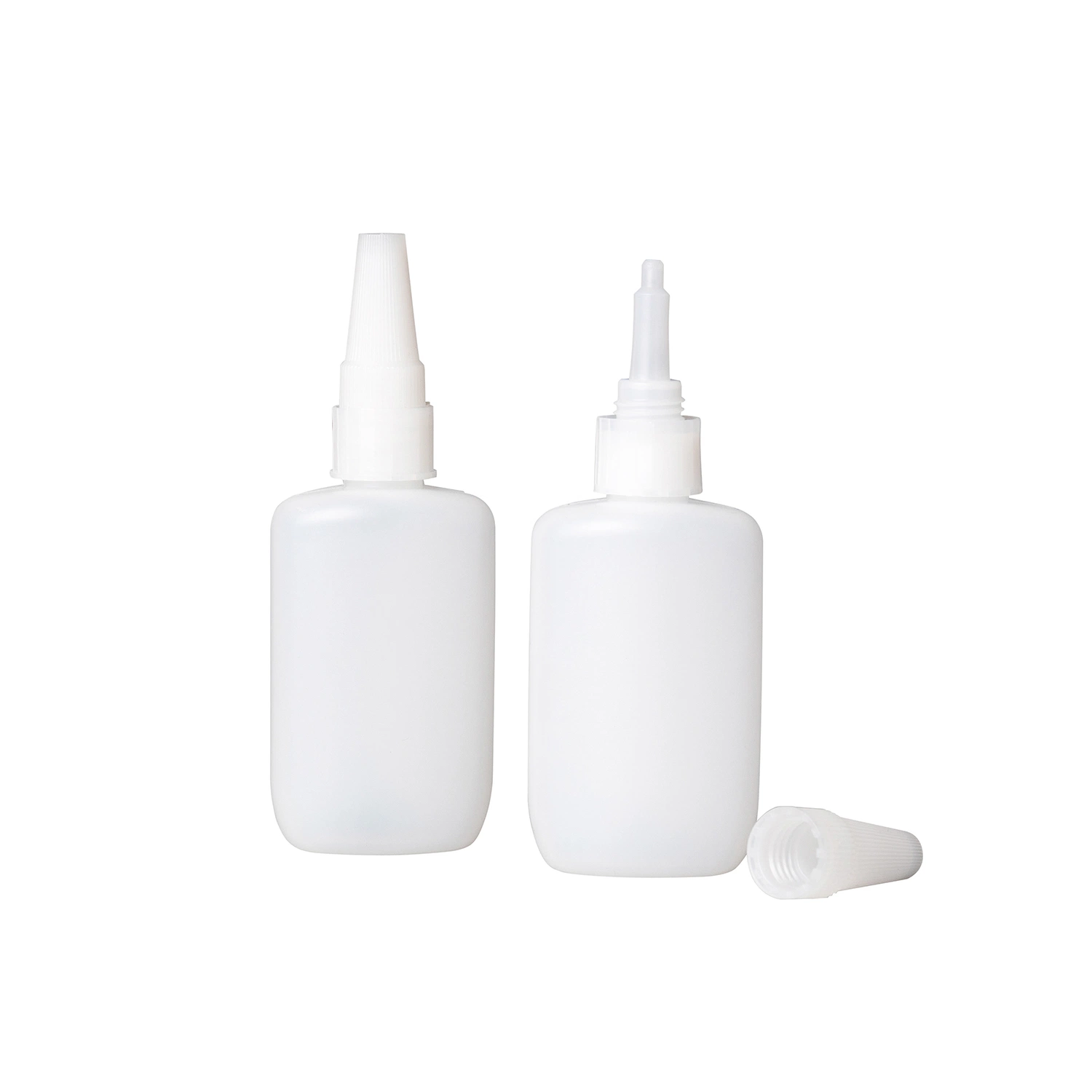 Factory Price HDPE 5g Plastic Bottle with Brush for Super Glue