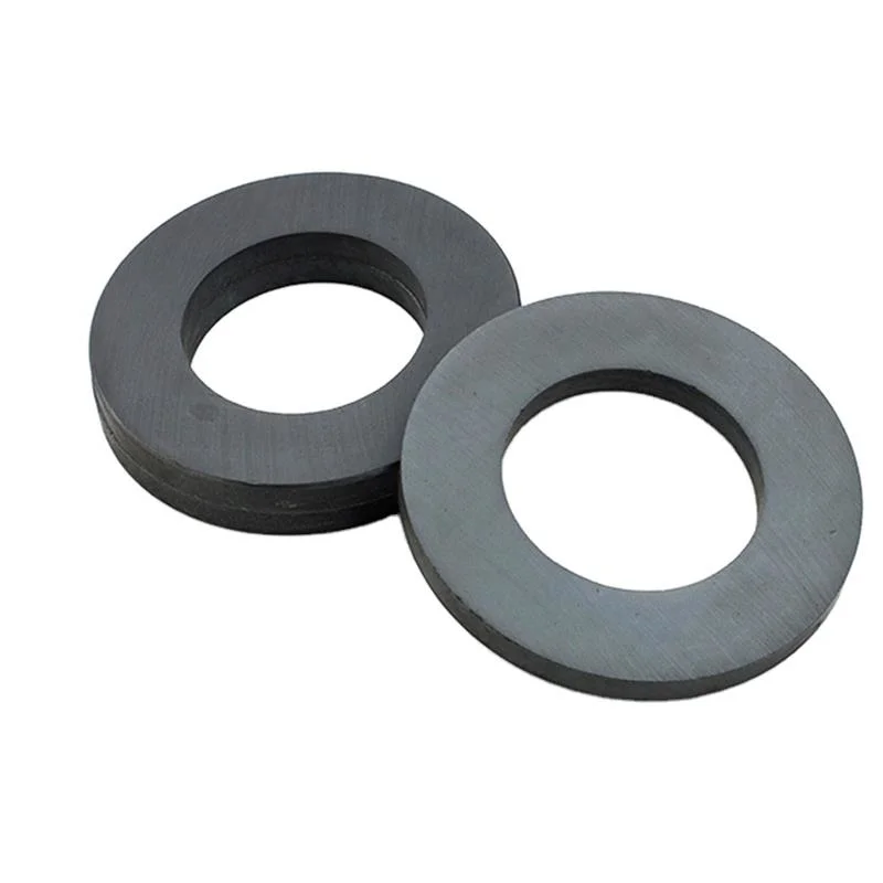 High Power Permanent Hard Ferrite Ring Magnets for Motor/Speaker