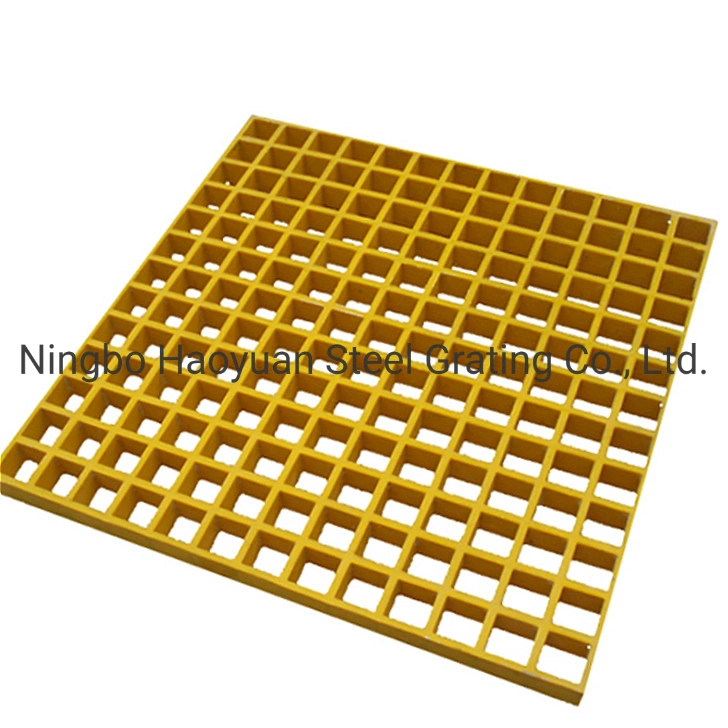 Free Sample FRP Fiberglass Drain Grating Covers Industrial Floor Grating