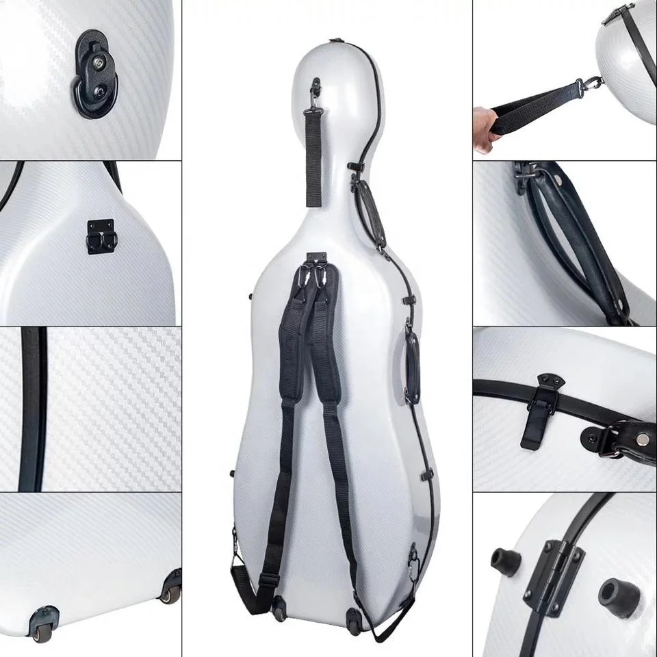 High-Quality Carbon Fiber 4/4 Cello Box