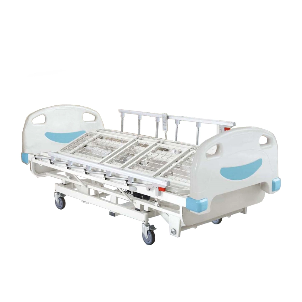 Medical Furniture Adjustable Mobile 3 Function ICU Hospital Electric Care Bed