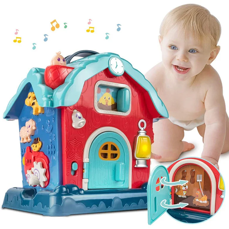 Jstar Toys Baby Activity Musical Song Stories Toys Educational Learning Musical Safe Funny Baby Toys