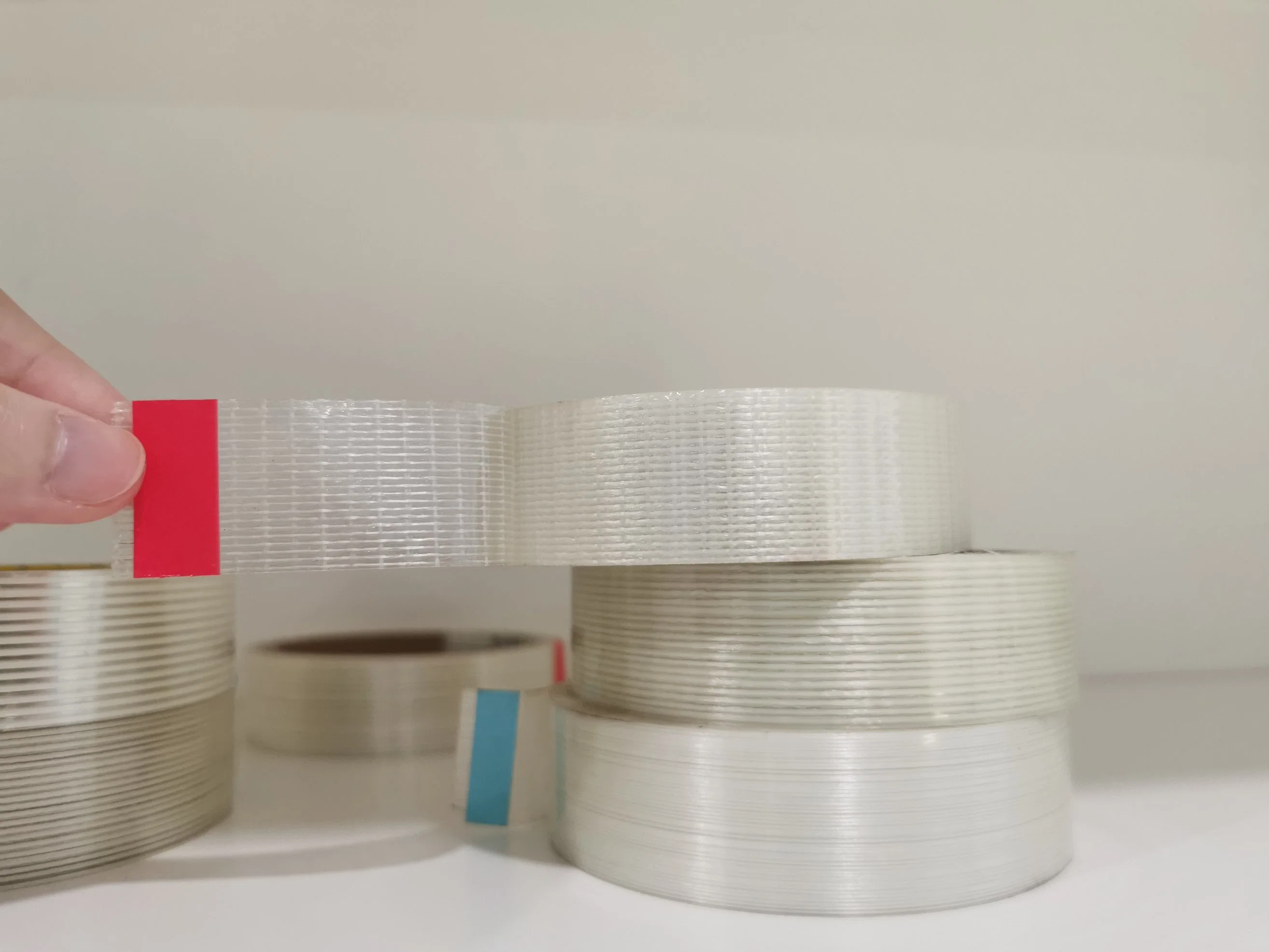 Heavy Duty Strong Packing Wrapping Strapping Fiberglass Tape, Reinforced Cross Weave Filament Tape