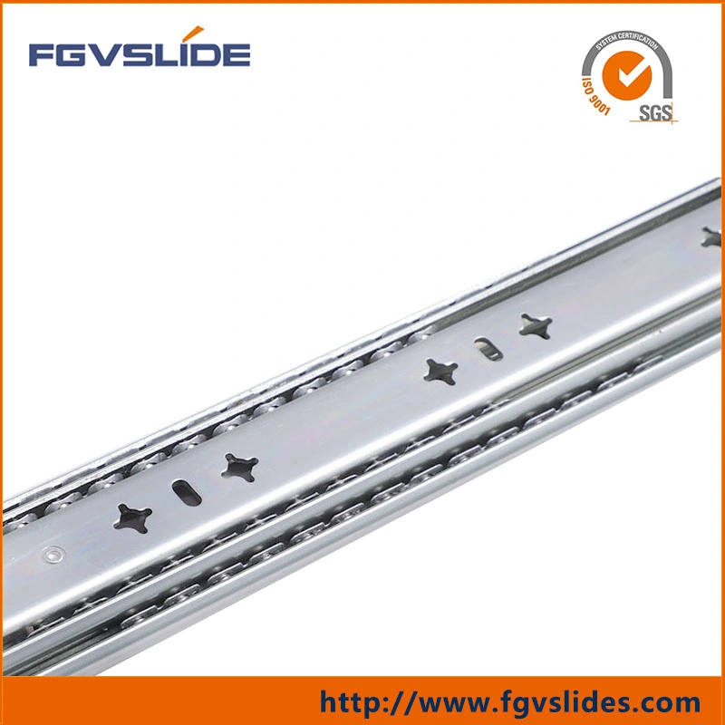 53mm Width Heavy Duty Full Extension Ball Bearing Drawer Slide