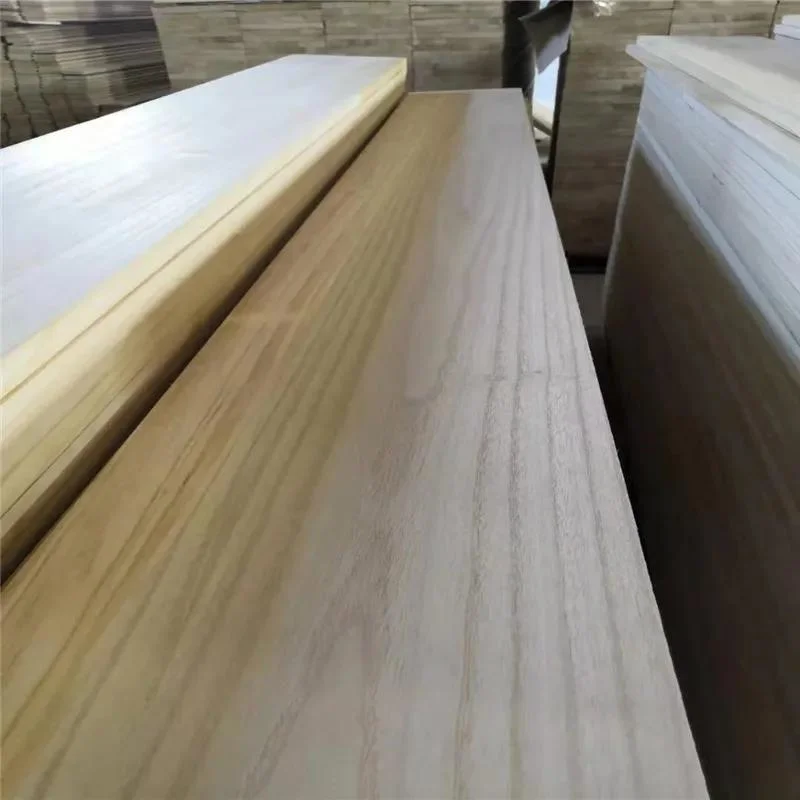 Solid Wood Long Joint Board Paulownia Straight Glue Wood Board