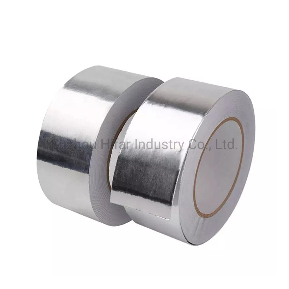 Self Adhesive High Temperature Roofing Acrylic Strong Adhesive Refrigerator Foil Fireproof and Waterproof Aluminum Tape for Fix Pipeline