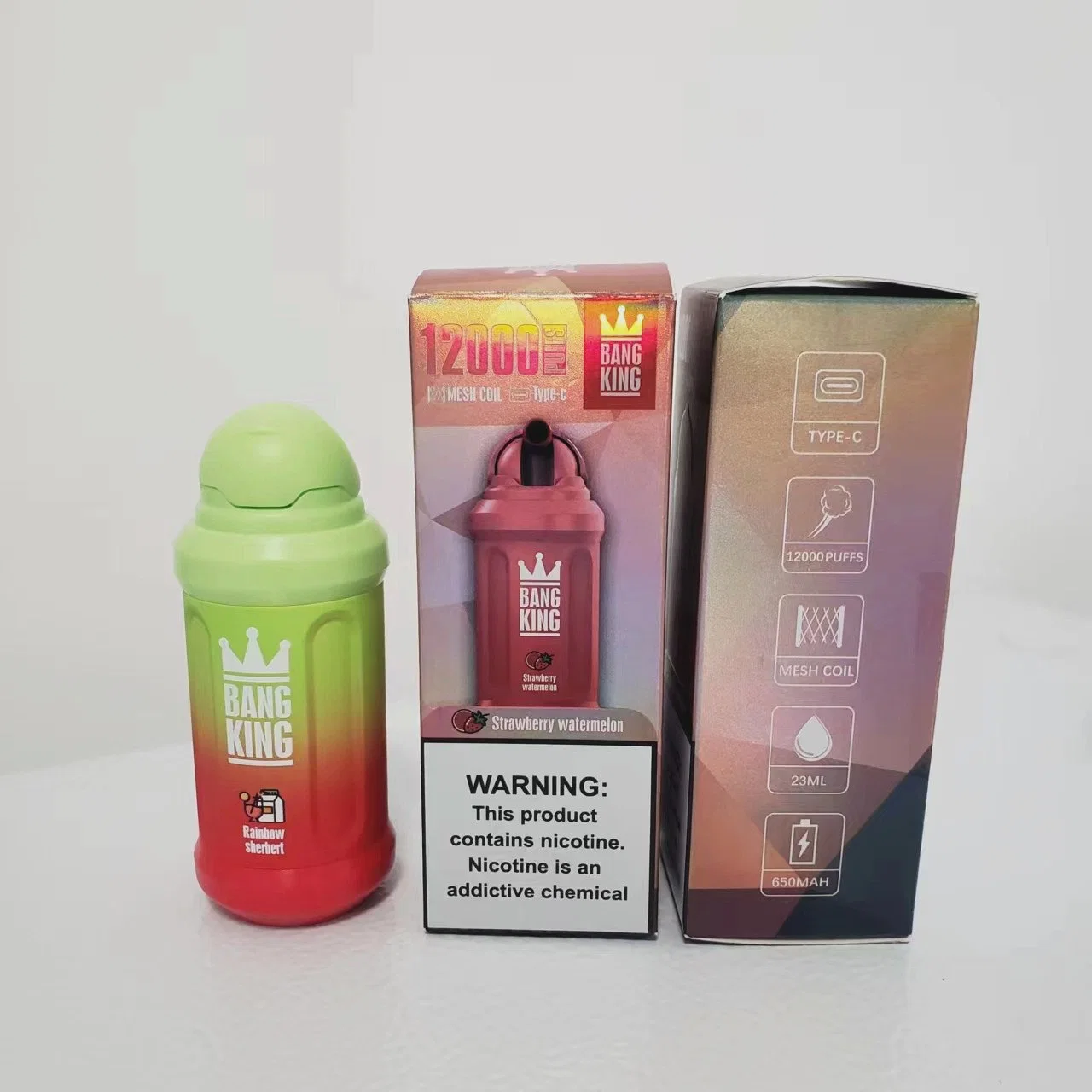 Wholesale/Supplier Bang King 12000 Puffs Disposable/Chargeable Vape Pod