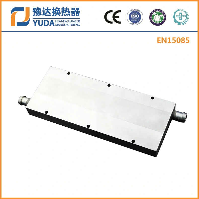 Placa de frío, la barra de la placa de aluminio del intercambiador de calor frío Tipo de placa para la placa de control eléctrico Fin Intercambiadores de calor