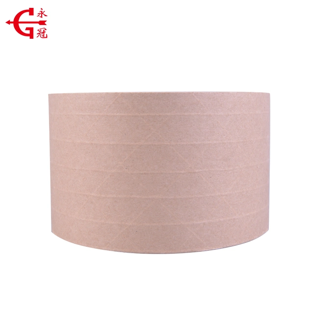 Brown Fiber Reinforced Gummed Water Active Kraft Paper Tape