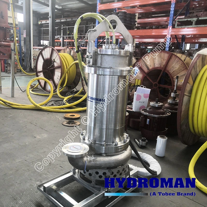 Hydroman Electric Submersible Stainless Steel Sand Slurry Pump for Coal Washing