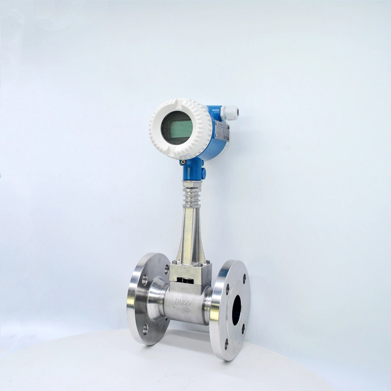 Flange Installtion Digital Vortex Flowmeter DN50 Output Pluse 4-20mA