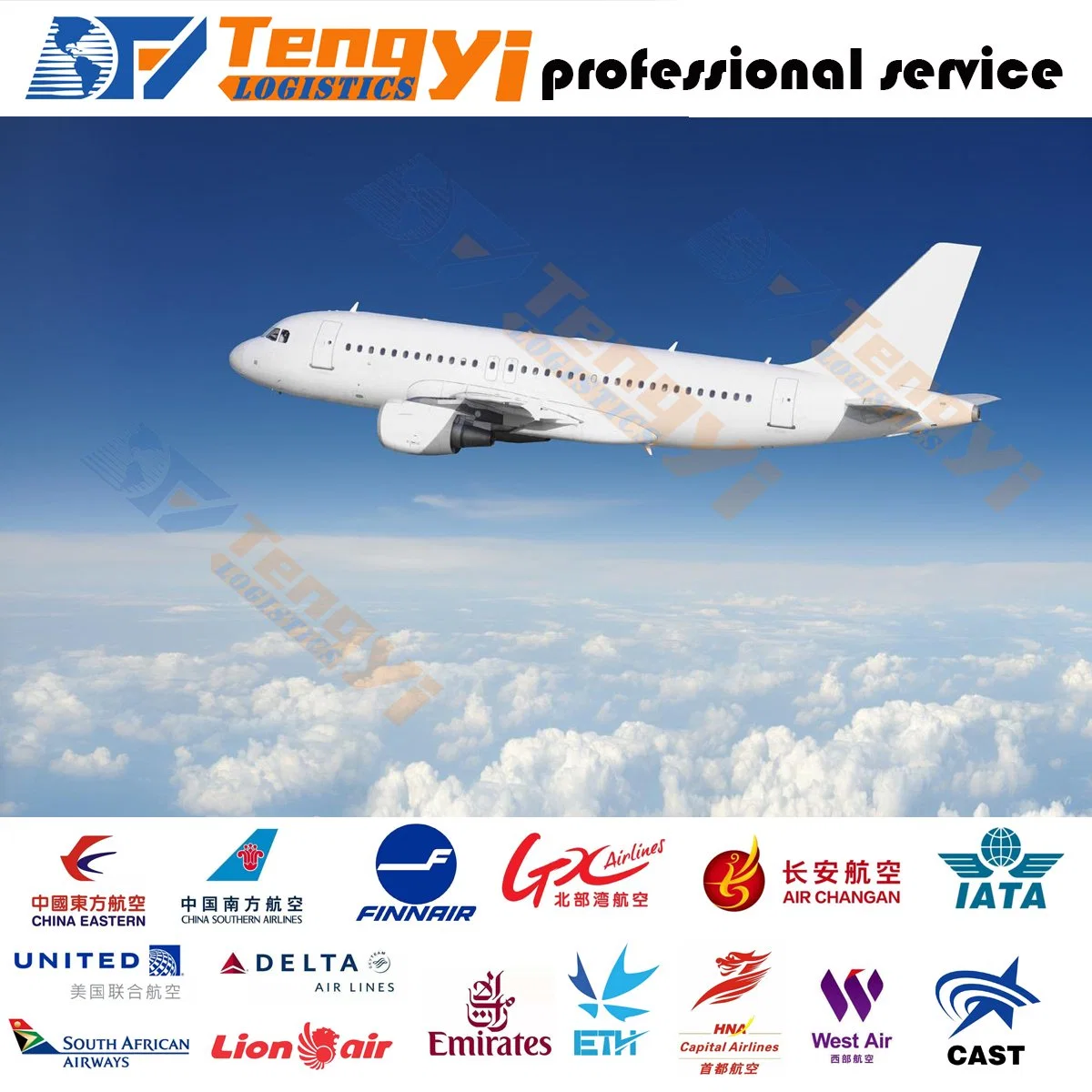 International Freight Forwarding/Air Logistics From China to Salvador/Teresina/Vitoria/Rio De Janeiro Brazil