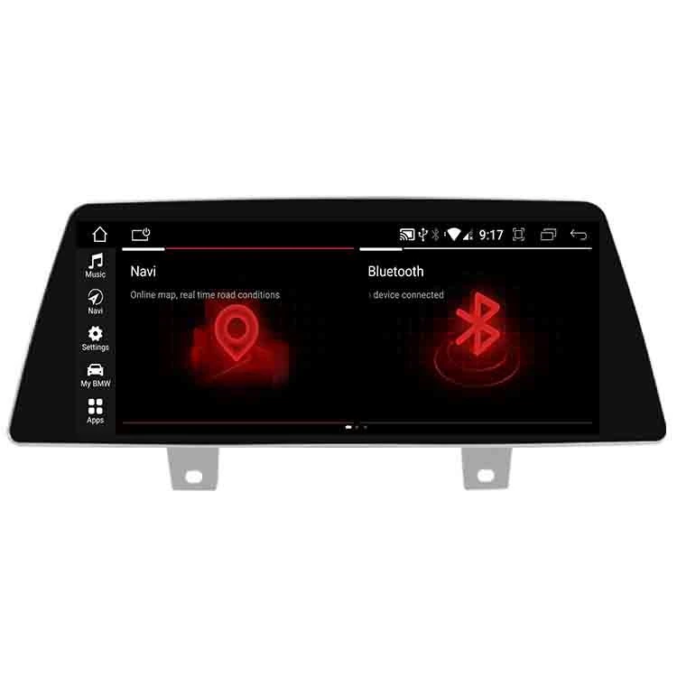 Android 10.0 de 12.3 polegadas para BMW 5 Series GT F07 2009-2012 CIC 2013-2016 Nbt Rádio sistema de navegação GPS com HD Ecrã tátil