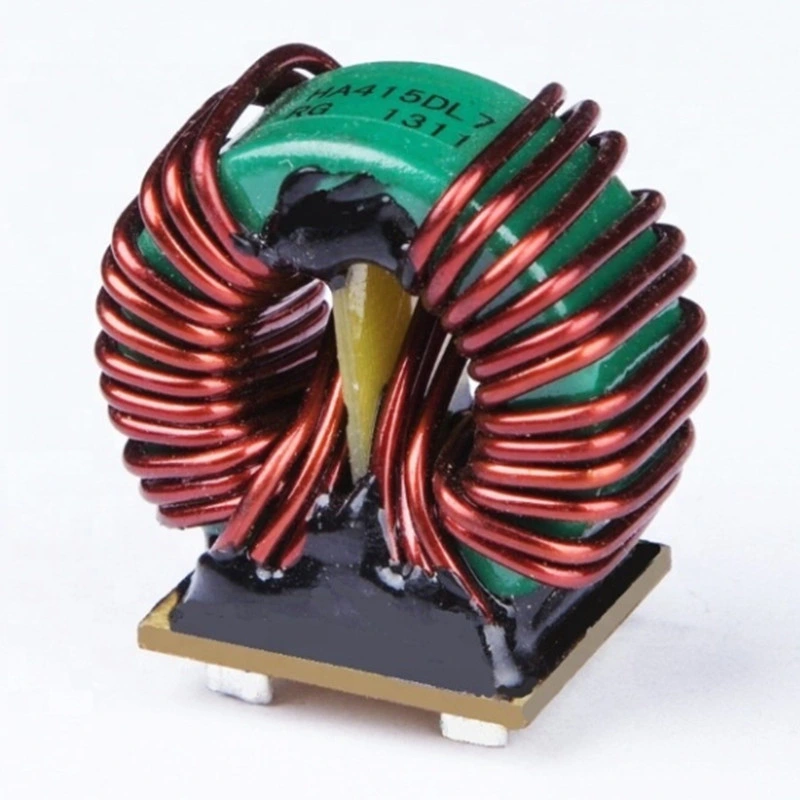 Componente electrónico alta corriente de núcleo magnético Inductor de poder Inductor de devanado Toroidal inductor de ferrita para la electrónica de automoción