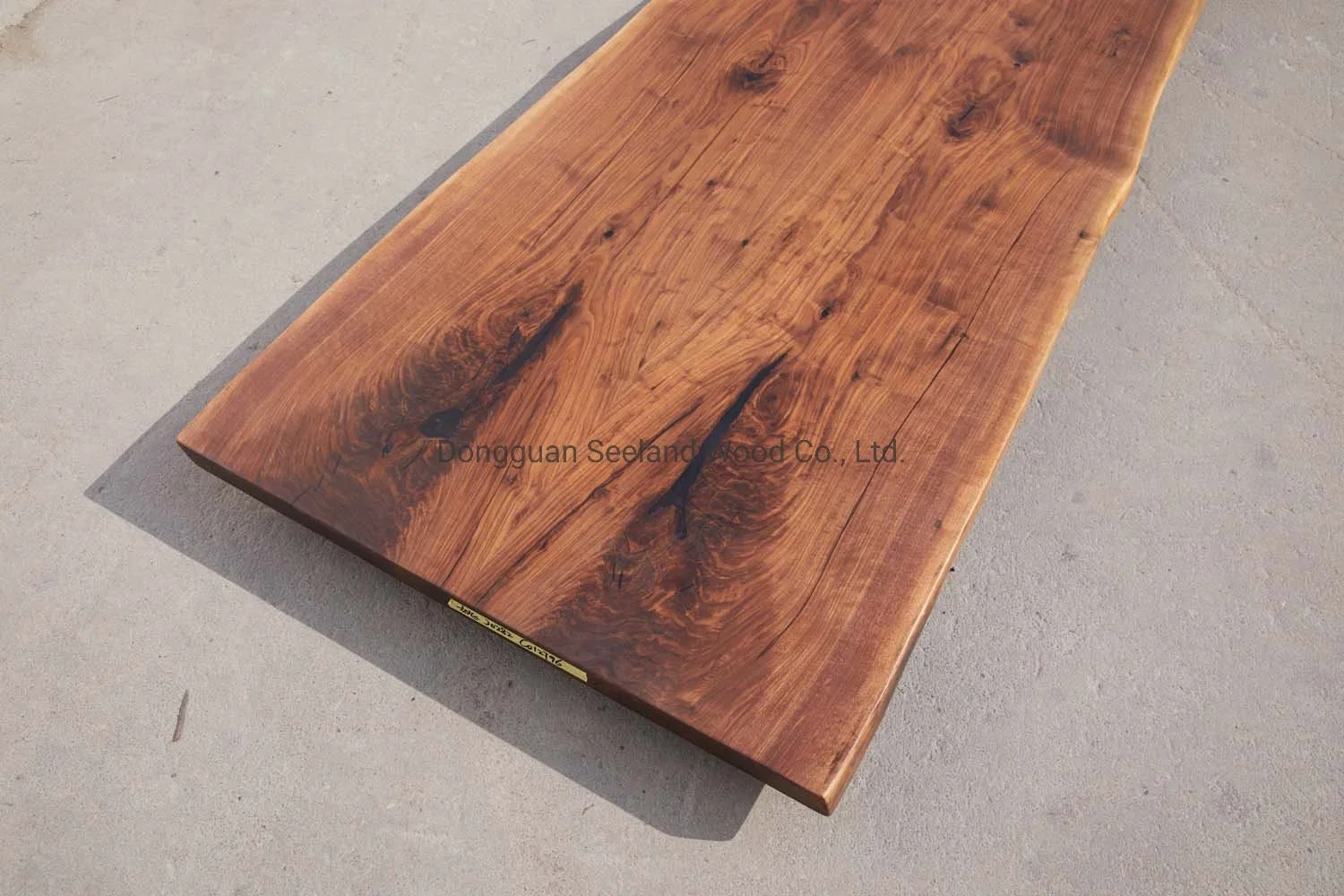 Live Edge Walnut Solid Wood Table Top /Walnut Butcher Block Top /Epoxy Resin River Table/ Natural Wood Table / Countertop/ Dining Table Set