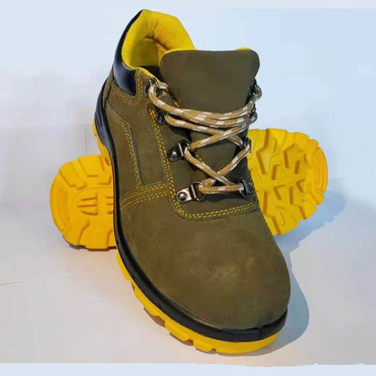 Outdoor Protective Anti Resistant Steel Toe Safety Shoe for Man