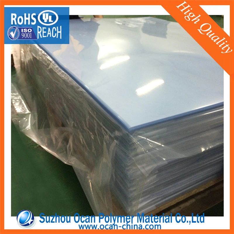 China Manufacturer Transparent Clear Rigid Plastic PVC Thermoforming Sheet