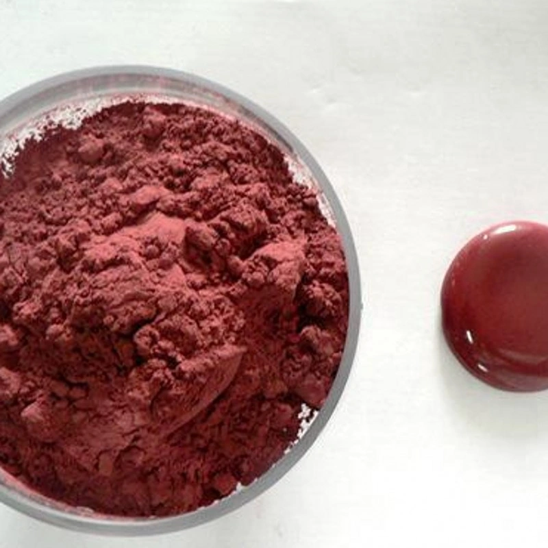Ceramic Raw Material Inorganic Maroon Pigment Porcelain Red Color Powder