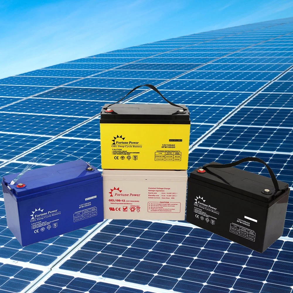 12V100ah Rechargeable Gel Battery, Solar UPS System, Solar Power