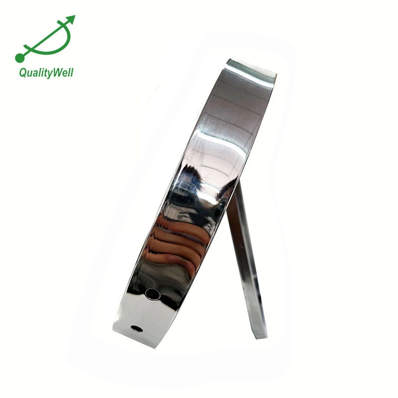 Easy Stand Indoor Outdoor Metal Shell Custom Design Round Temperature Humidity Meter