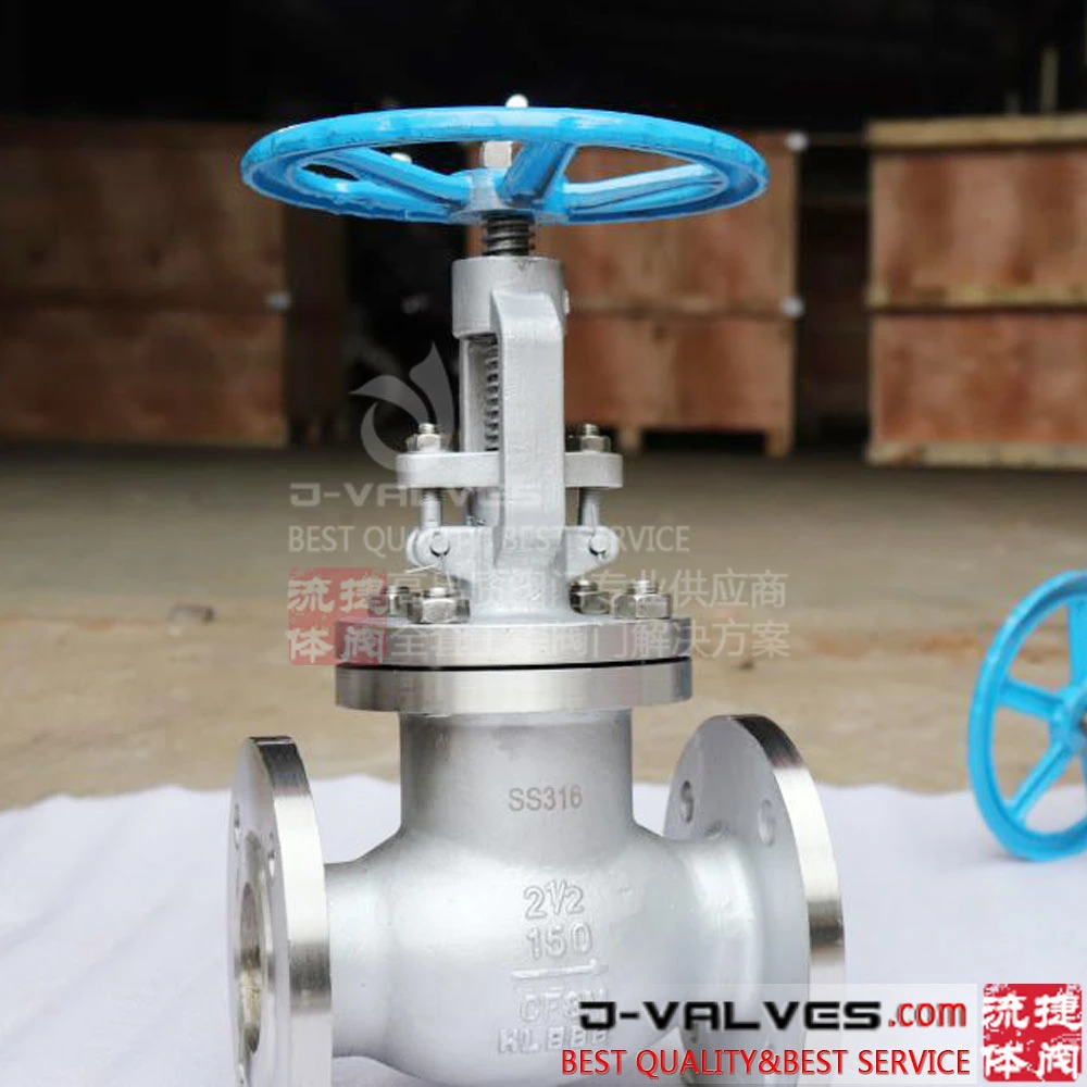 Stainless Steel Manual Globe Valve with Flange End