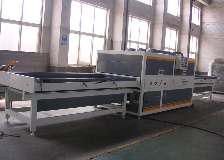 Full-Automatic Double Working Table Vacuum Membrane Press