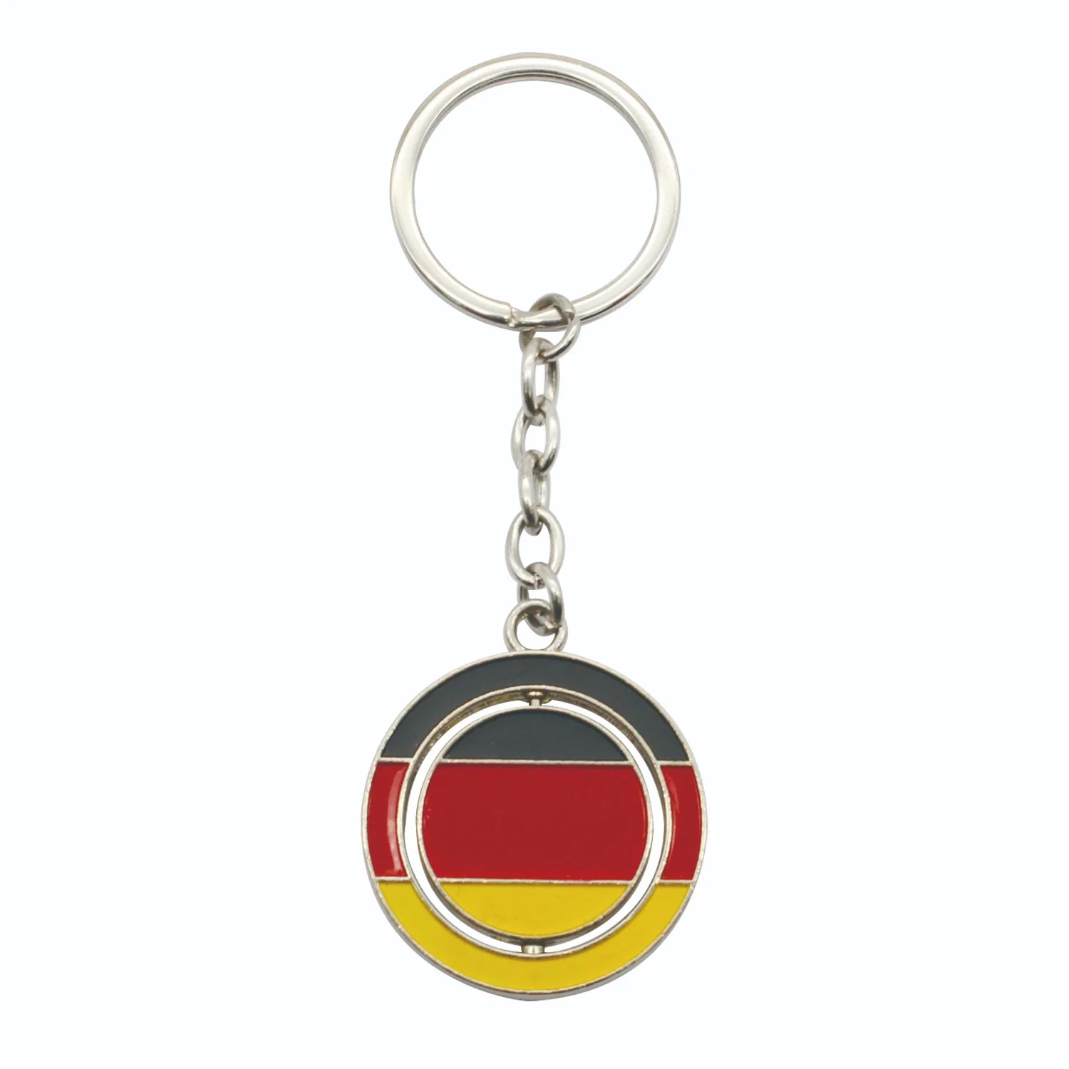 Metal Zinc Alloy Fashion Custom Keychain Personality Colorful Key Rings Custom Logo