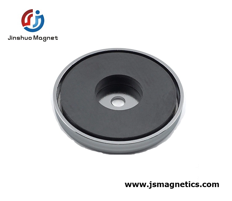 Rb50 Rb70 Rb80 Ferrite Ceramic Pot Magnet Cup Magnet Manufacturer in China