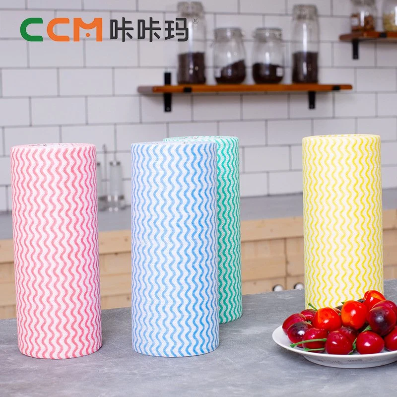 Kitchen Daily Dish Towel Kitchen Rag Non-Stick Oil Thickened Table Non-Woven Cleaning Cloth