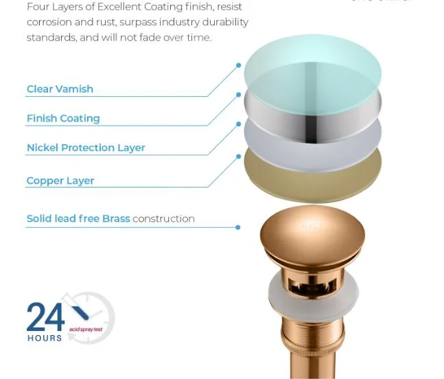 High quality/High cost performance  Pop up Drain for Bathroom Basin Sink