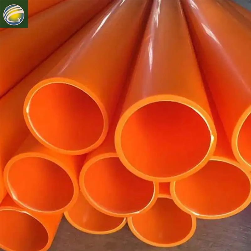 Custom Orange Flexible Mpp Electrical Pipe Mpp Power Cable Tube