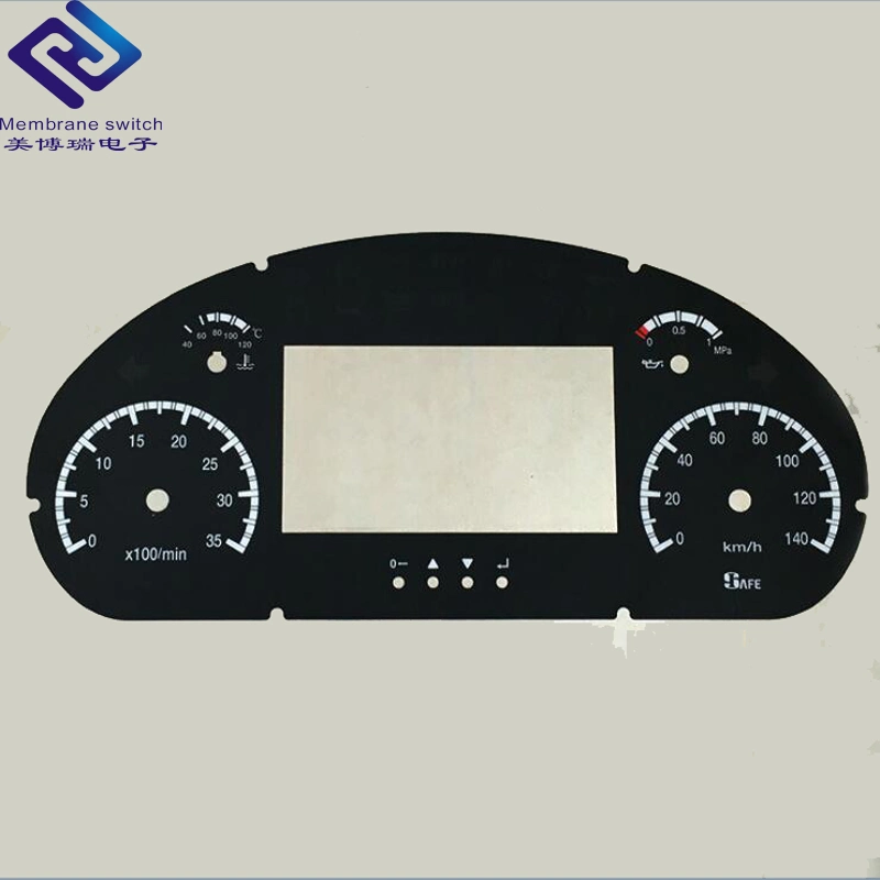 Control Panel Sticker Membrane Keypad/Keyboard Switch for Car Dashboard