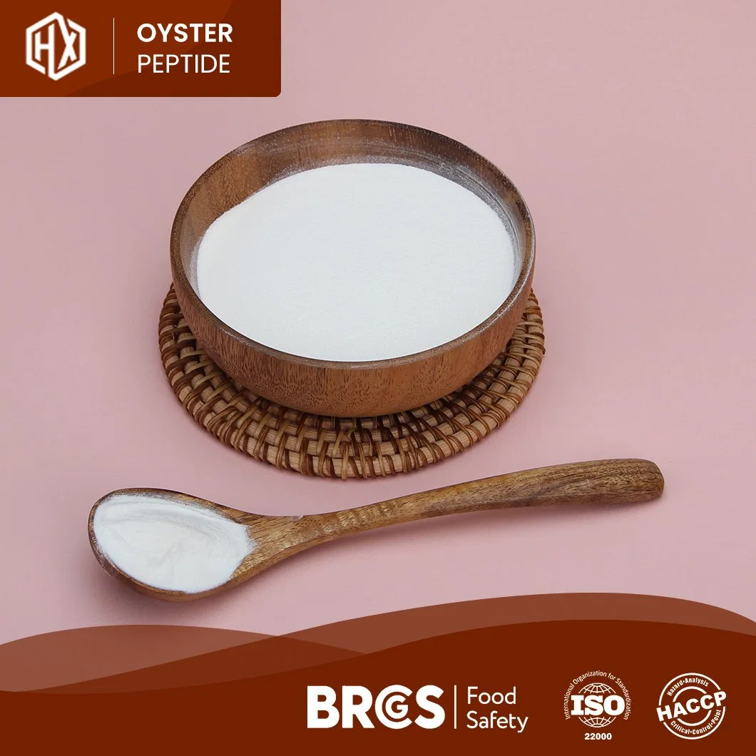 Haoxiang Oyster Oligopeptide ODM protéine personnalisée de l'huître isolat Chine de haute pureté Peptide d'huître poudre de qualité alimentaire peptide de petite molécule peptide d'huître