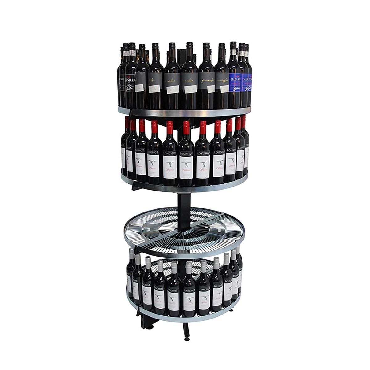 Stylish and Functional Liquor & Wine Shelving for Improved Sales