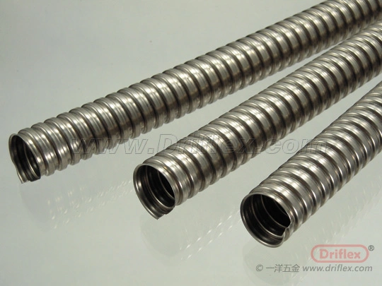 Stainless Steel 304/316/321 Galvanized PVC Coating Flexible Metal Conduit for Cable Protection