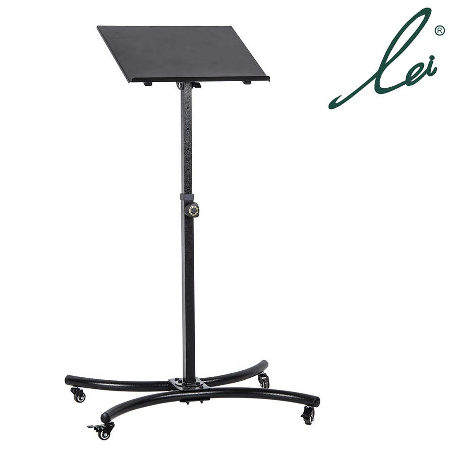 Rolling Height Adjustable Laptop and portable Laptop Projector Table with Steel