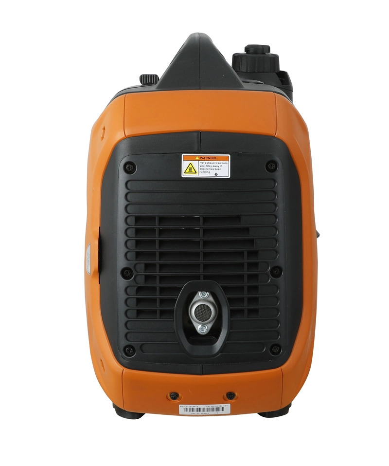 La couleur orange Outdoor portable 230V générateur de gaz à faible bruit de sortie pour le camping ou une utilisation quotidienne