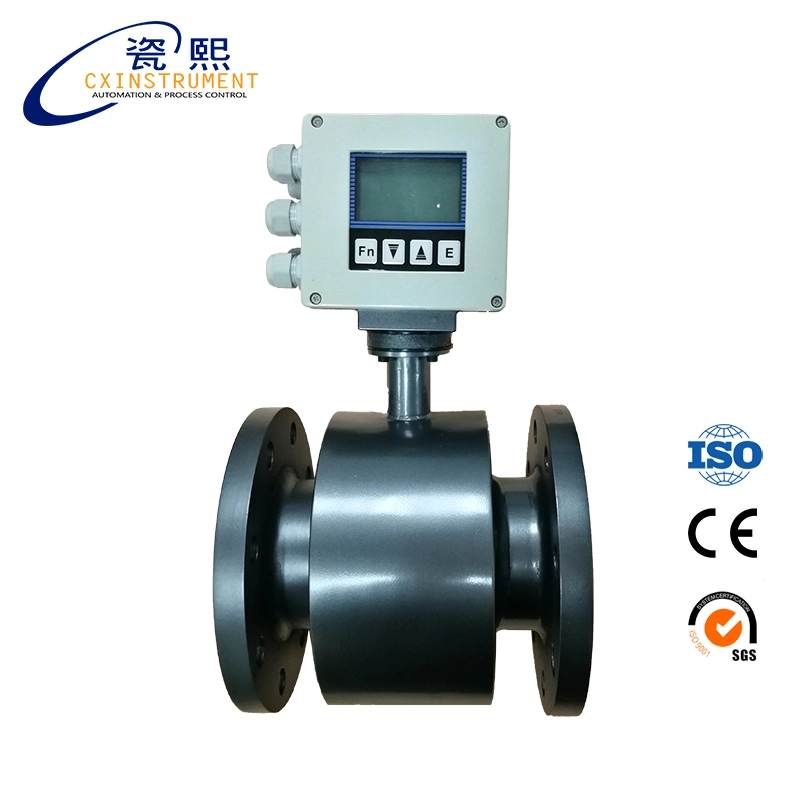 Utility Water Applications Separated Electrode Magnetic Flow Instrument